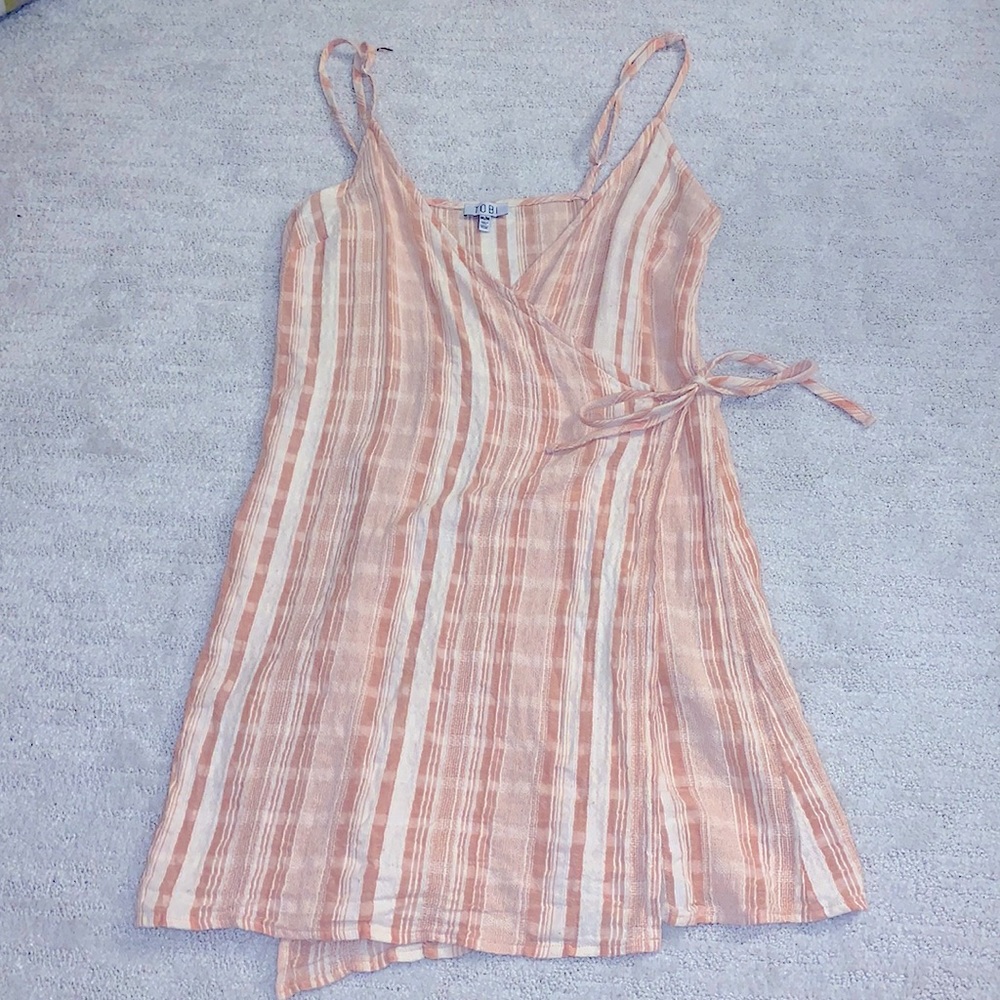 Beachy wrap dress